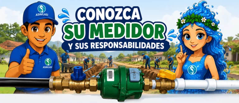 Conozca su medidor de agua: elementos, responsabilidades y cuidados